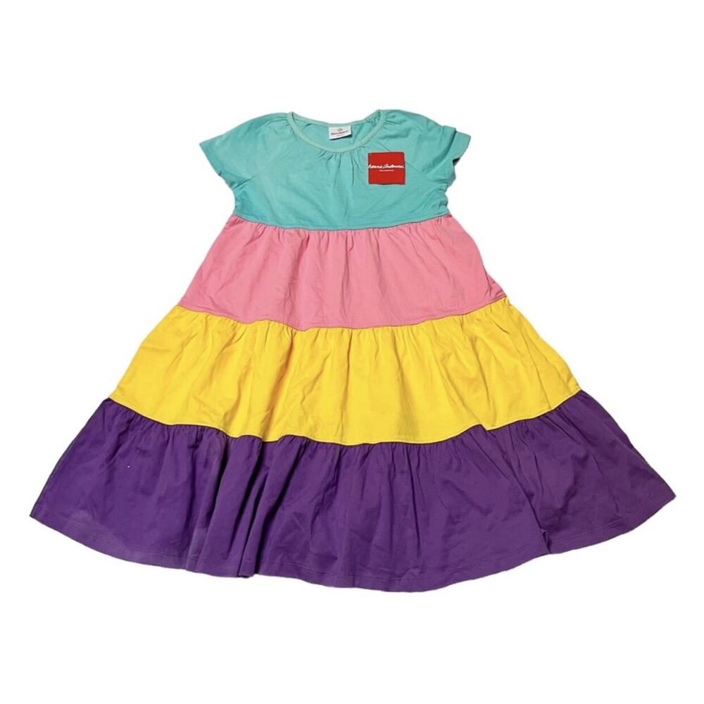 NWT Hanna Andersson Tiered Dress Size 8 *READ*